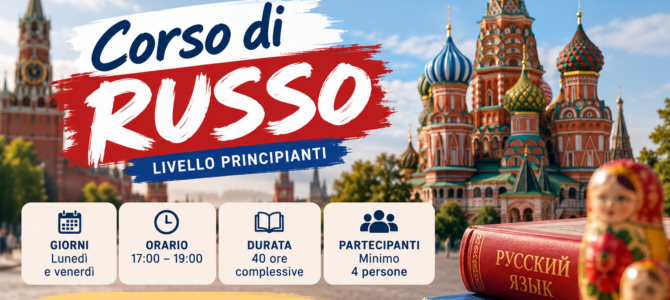 Corso Russo Principianti Corso Russo Principianti